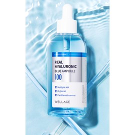 Wellage Real Hyaluronic Blue 100 Ampoule Set 100ml + 75ml, 1 piece