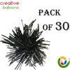260q Long Black Modelling Balloons 30 Pack - Twisting Animal