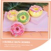 WOONEKY Bath Balls 4 Pack Sea Shower Salt Balls for