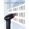 Rabitpos 1D 2D QR Barcode Scanner Wireless, Handheld Cordless Bar