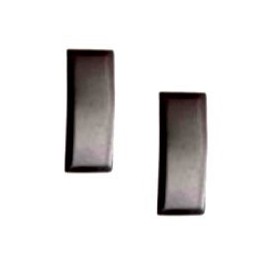 Rank Insignia - Tactical Black - Pair - Lieutenant Bar - 1 Inch