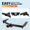 Gelacie Class 3 Rear Trailer Hitch, 2 Inch Receiver Compatible