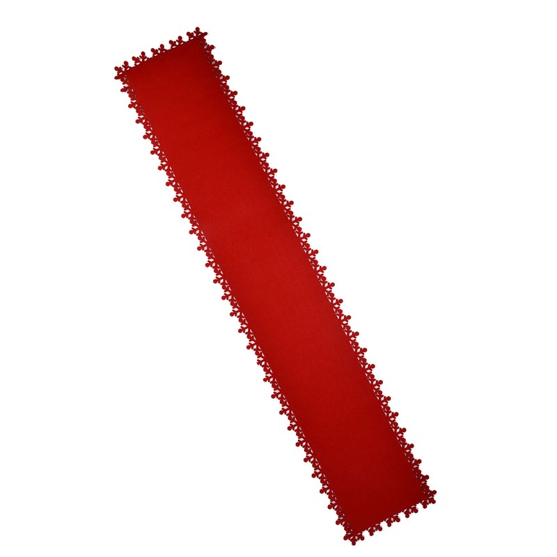 Christmas Table Runner Placemat Heat Protection Water Absorption Felt Table