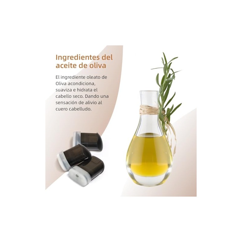 Aceites esenciales para cabello, 3 piezas