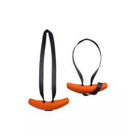 HealthGrip 헬스그립 액세서리 핸들 바나나 헬스장 운동 체육관 [퍼플 더블 팩] Health Grip Accessory Handle Banana Gym Exercise [Purple Double Pack]