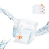 Relaxdays Foldable Water Canister, Set of 4, 5 L, Folding