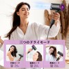 ヘアドライヤー 大風量 速乾 3段階風量 軽量 折り畳み マイナスイオン 過熱保護機能 収納簡単 三つのモード