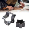 2Pcs Leather Cutting Die Star Shape Punch Cutter Craft Mould