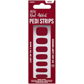 Ardell Nail Addict Pedi Strips - Sangria