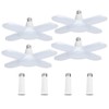 4 Pack LED Garage Lights, 6000 Lumens Garage Celling Light,