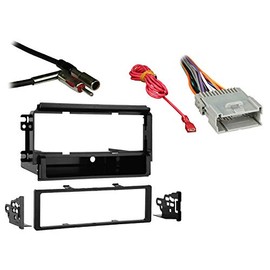 Harmony Audio Compatible with Kia Sorento EX 2003 2004 2005 2006 Single DIN Stereo Harness Radio Install Dash Kit