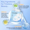 Organic Collagen Mask, Mask for Deep Hydration, Hyaluronic Acid Deep