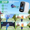 Billber Bird Feeder with Camera - Outdoor Smart High-Definition Hummingbird
