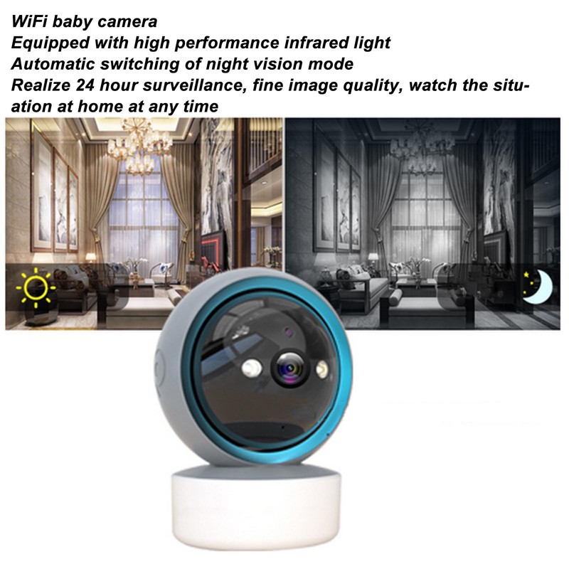 2K Indoor Camera Night Vision Mode Support Infrared Detection 2.4G