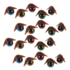 Gatuida 50PCS Plastic Safety Eyes for Crochet Animals DIY Doll Eyes with Washers for Crafts Plush and Unique Creations for Custom Plush Dolls and Projects