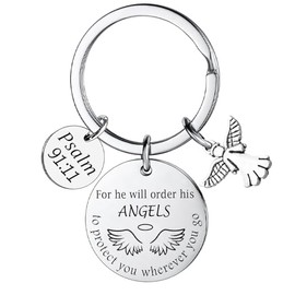 Aeiwjoi Bible Verse Keychain Gifts Christian Keychains Cross Keychain for Women Men Inspirational Gifts