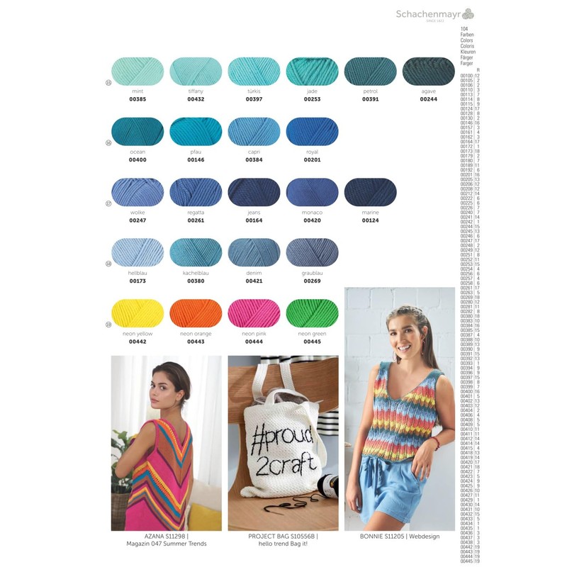 Schachenmayr Catania – Colour: Peach Fuzz (02024) – 50 g/Approx.