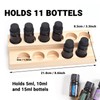 Essential Oils Storage Box, 11 Holes Essential Oil Display Stand,