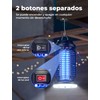 YISSVIC Elektrische Mückenlampe, elektrisch, 4200 V + 15 W, UV-Lampe,