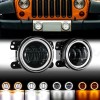 AQJ 4inch Round 60W LED Fog Lights Front Bumper For