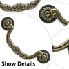 Uenhoy 4 Pcs 3.75 Inch Bail Handle Drop Pulls Vintage