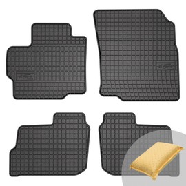 FROGUM EL Toro Rubber Mats All Year Round Set of Car Floor Mats for Mitsubishi Space Star from 2013 | Durable Rubber Material | 1.5 cm Protective Edge