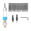 20Pcs/Set Countersink Drill Bit High Speed Steel Screwdriver Bits Screw