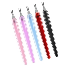Itisyou Cuticle Remover Cuticle Pusher Stainless Steel Nail Art Nail Shaping Tool 5pcs