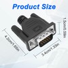 MEIRIYFA VGA Dummy Plug Headless Ghost Display Emulator, VGA Virtual