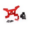Traxxas 6739R - Aluminum Front Shock Tower, Red, Rustler