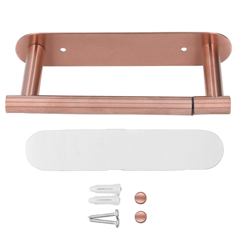 Toilet Paper Holder Multifunctional Rustproof 304 Stainless Steel Wall Mount