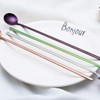 Long Handle Spoon Stainless Steel Spoons teaspoons Mark Spoon Coffee