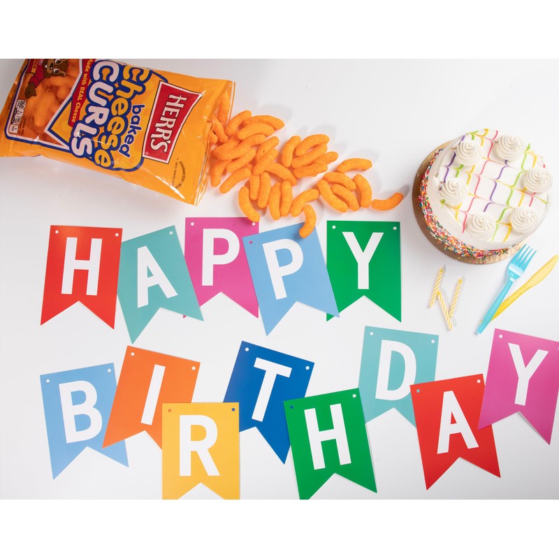 Herr's Baked Cheese Curls, 3 Ounce (Pack of 20 Bags)