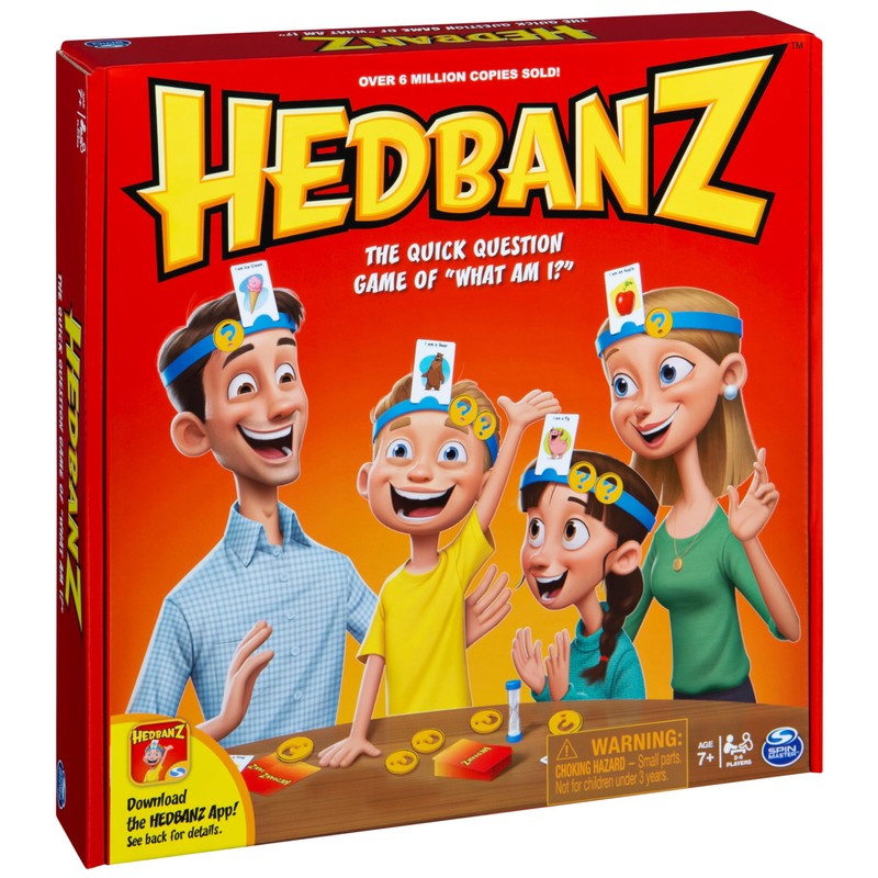 Hedbanz, Quick Question Picture Guessing Family Game for Game Night