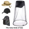 HESTYA 4 Pack Mosquito Net Face Mesh Net Protecting Head