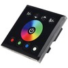 Wanjorlay DC12V-24V RGB/RGBW Wall Mounted Touch Panel Controller Glass Panel