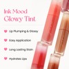 Peripera Ink Mood Glowy Tint | Lip-Plumping, Naturally Moisturizing, Lightweight,
