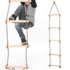 Wooden Climbing Ladder for Kids Tree Ladder Toy Hanging Ladder