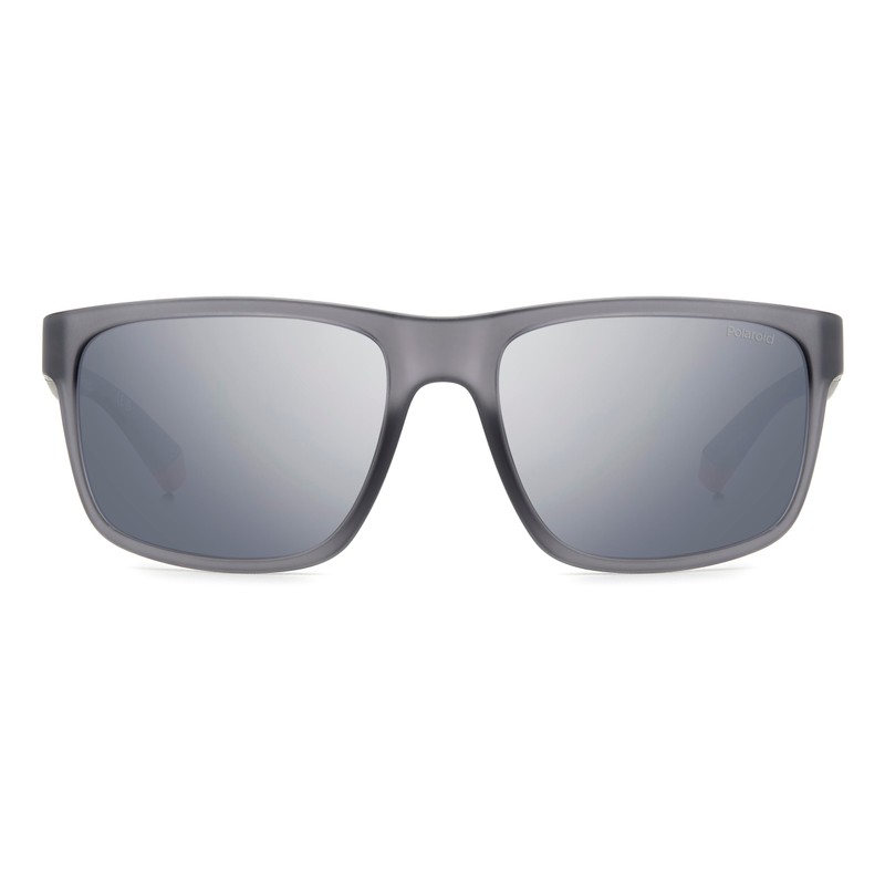 POLAROID Mens S Sunglasses Matte Grey 57, Matt grey, 57