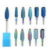 Other brands Nail Art Tungsten Drill Bits 28 Types Blue