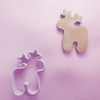 Christmas Reindeer Cute Cookie Cutter - 3 Sizes