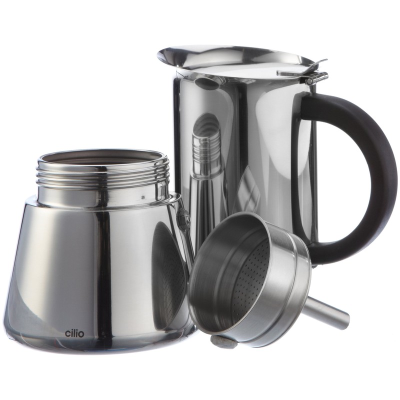 Cilio Rigoletto 342338 Espresso Maker 6 Cups