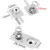 Cutelec 12Pairs Battery Springs AA Battery Negative to Positive Conversion