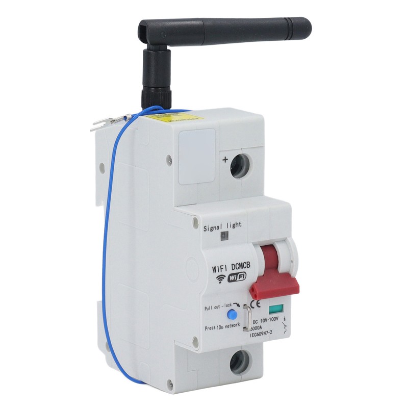 Smart WiFi Circuit Breaker Voice Speaker Mobile Remote Control 1P