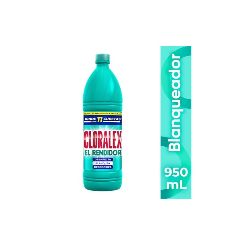 Cloralex El Rendidor Blanqueador 950ml