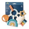 Itzy Ritzy Teething Activity Toy - Bitzy Busy Features Braided