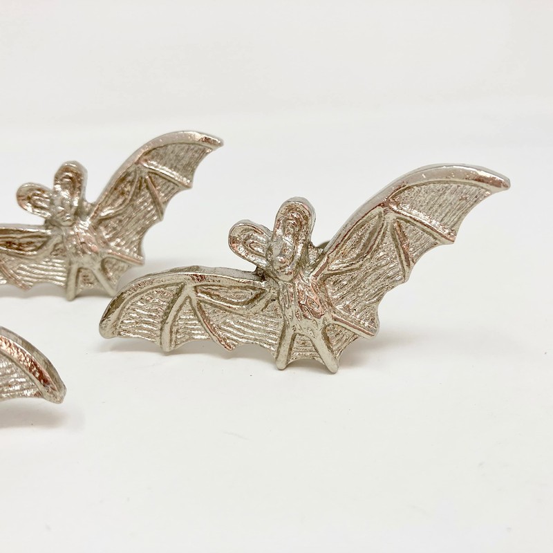 Silver Animal Metal Drawer Pulls Knobs Cupboard Bedroom Kitchen Upcycle