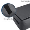 IHOMAGIC Under bed Storage Bag with Double Zipper and Handles,