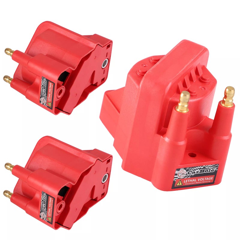 CarBole Ignition Coil DR39 & Spark Plug & Wire Set