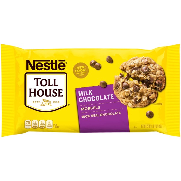 Nestle Toll House, Milk Chocolate Morsels, 23 oz